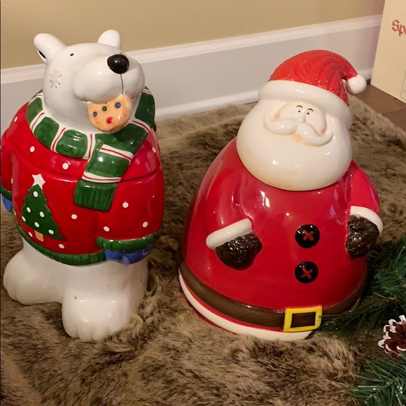 Neiman Marcus Other - Santa Claus cookies jars from Neiman Marcus  ret